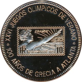 quatorialguinea 1000 Francos 1996 100 Jahre moderne Olympiade*
