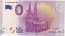 0 Euro Souvenir Schein 2017 - Klner Dom*