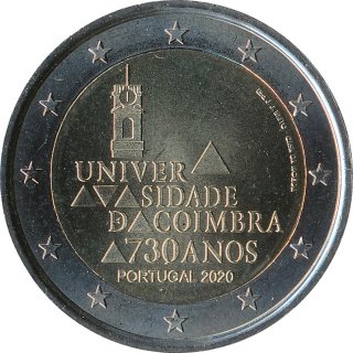 Portugal 2 Euro 2020 - 730 Jahre Universitt von Coimbra*