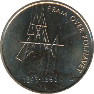 Norwegen 5 Kroner 1996 100 Jahre Rckkehr von Fridtjof Nansen aus der Arktis*