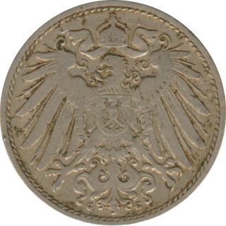 Deutsches Reich 10 Pfennig 1896 G*