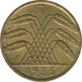 Deutsches Reich 10 Pfennig 1935 J*