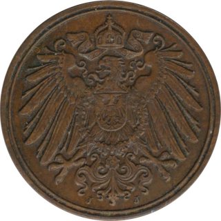 Deutsches Reich 1 Pfennig 1911 J*