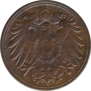 Deutsches Reich 1 Pfennig 1912 F*