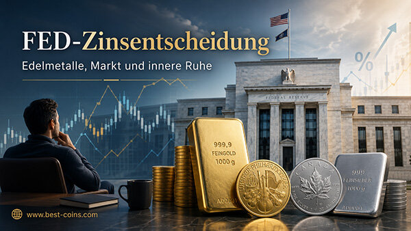 Fed-Zinsentscheidung: Warum Edelmetalle auch eine Frage der inneren Ruhe sind - Fed-Zinsentscheidung: Warum Edelmetalle auch eine Frage der inneren Ruhe sind