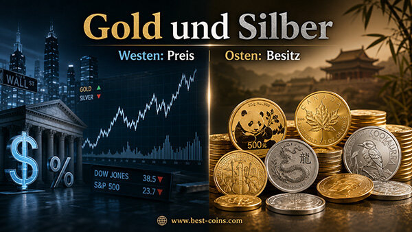 Gold und Silber: Warum der Westen oft auf den Preis schaut und der Osten auf den Besitz - Gold und Silber: Warum der Westen oft auf den Preis schaut und der Osten auf den Besitz