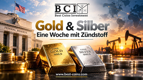 Gold und Silber vor einer Woche mit ungewöhnlich viel Zündstoff - Gold und Silber vor einer Woche mit ungewöhnlich viel Zündstoff