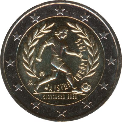 Neu im Sortiment: Slowakei 2026 – 2 Euro „50 Jahre Fußball-Europameisterschaft 1976“ - Neu im Sortiment: Slowakei 2026 – 2 Euro „50 Jahre Fußball-Europameisterschaft 1976“