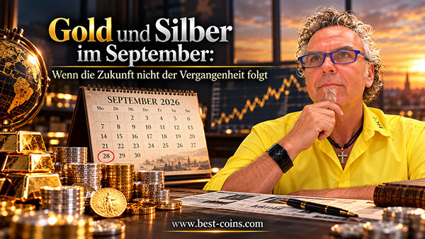 Gold und Silber im September: Wenn die Zukunft nicht der Vergangenheit folgt - Gold und Silber im September: Wenn die Zukunft nicht der Vergangenheit folgt