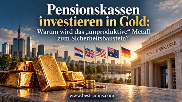 Pensionskassen investieren in Gold: Warum wird das „unproduktive“ Metall zum Sicherheitsbaustein?