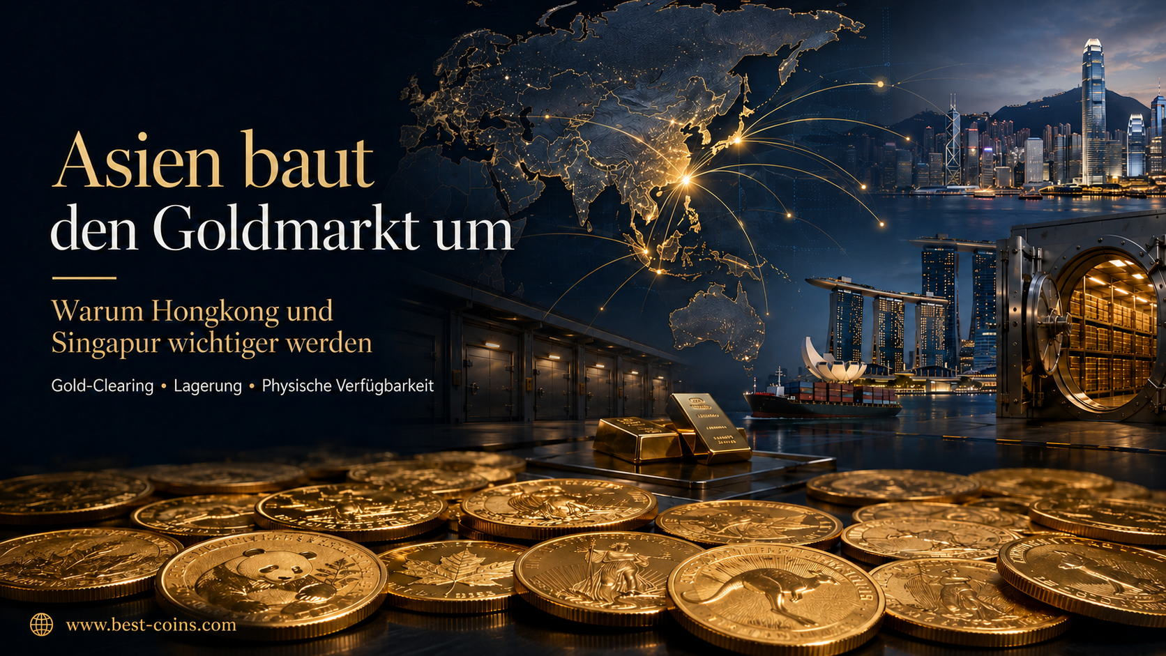 Asien baut den Goldmarkt um