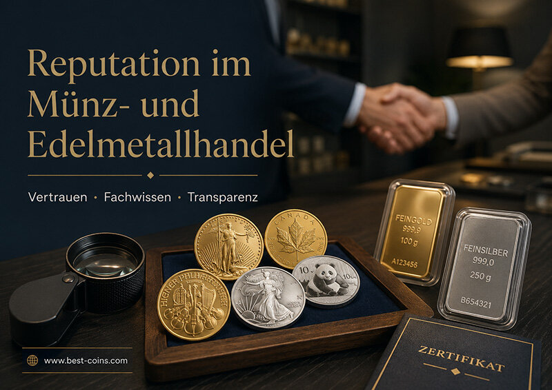 Reputation im Münz- und Edelmetall-Handel
