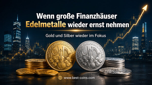 Wenn große Finanzhäuser Edelmetalle wieder ernst nehmen