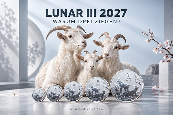 Die Lunar-Ziege 2027: Drei Tiere mit besonderer Bedeutung