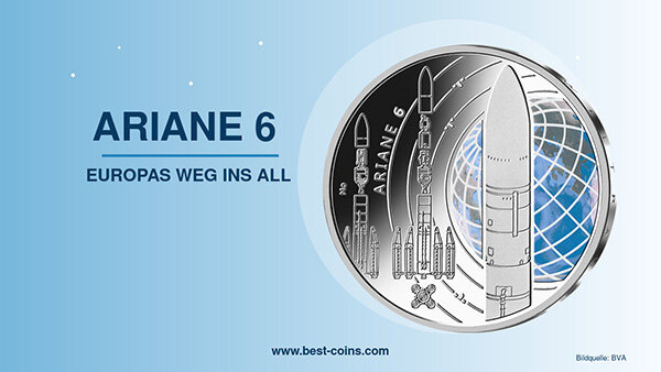 Ariane 6 auf fünf Euro: Europas neuer Weg ins All beginnt in der Münzsammlung