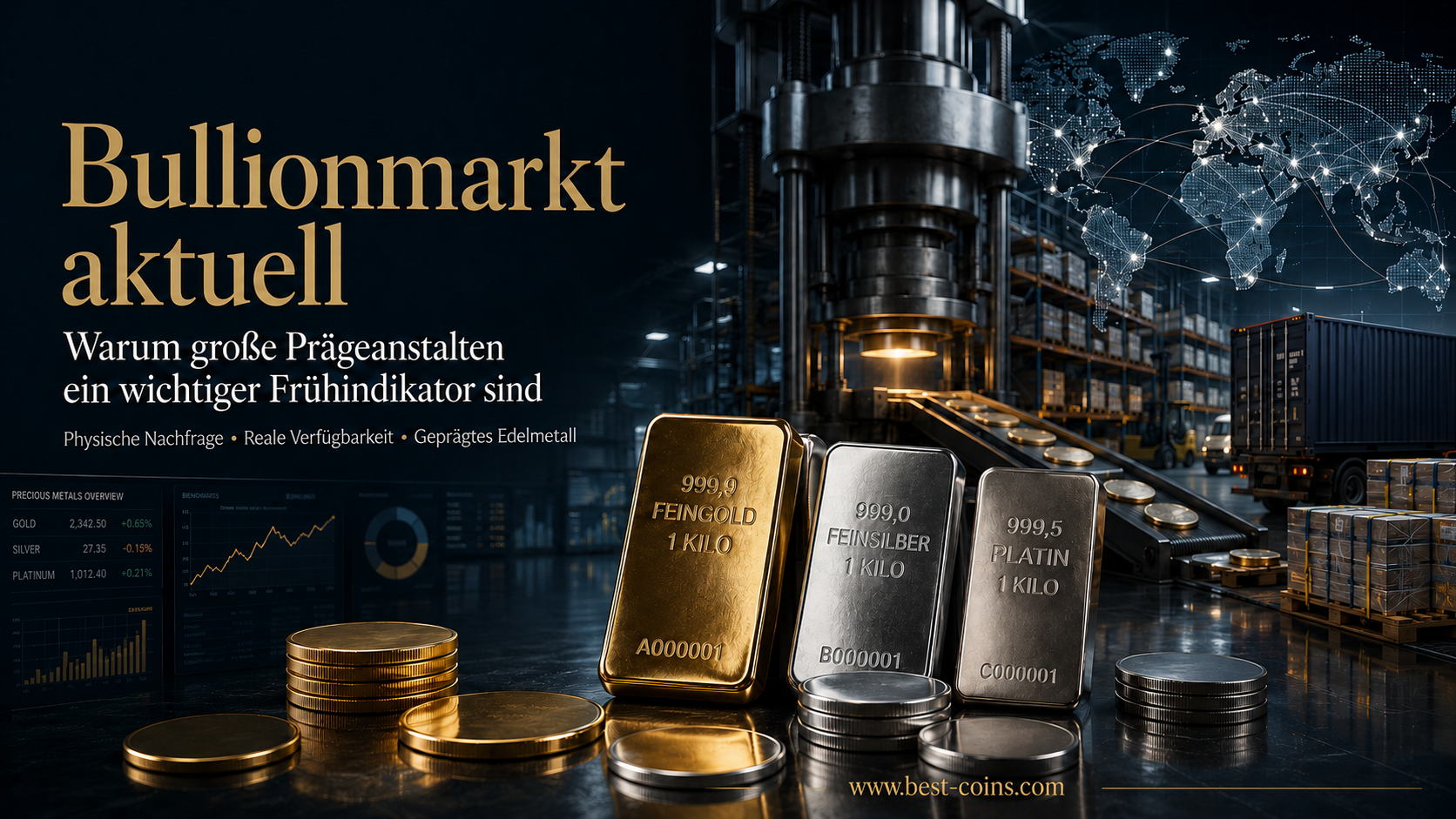 Warum große Prägeanstalten ein wichtiger Frühindikator sind