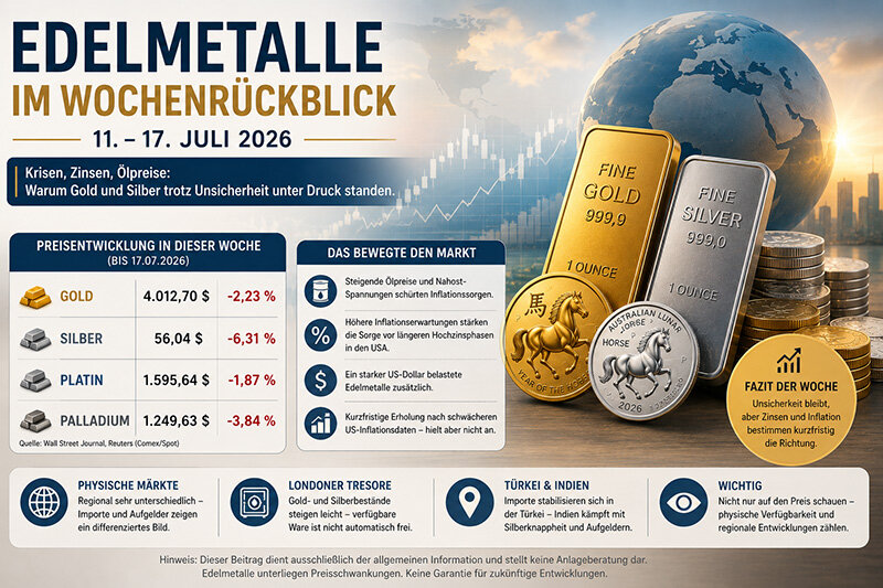 Wochenrückblick EM vom 11. - 17. Juli 2026