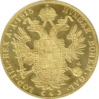 &Ouml;sterreich 1915 - 4 Dukaten Neupr&auml;gung