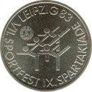 Medaille DDR 1983 IX. Spartakiade in Leipzig