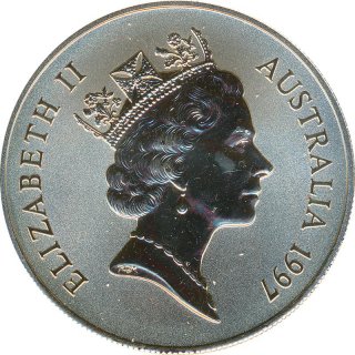 Australien Känguru 1997 - 1 Oz Silber*