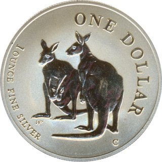 Australien K�nguru 1999 - 1 Oz Silber*