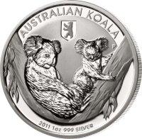 Australien Koala - 2011 - 1 Oz Privy mit Berliner...