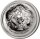 Australien Lunar 2 - 2012 Jahr des Drachen 2 Oz Silber*