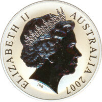 Australien K&auml;nguru 2007 - 1 Oz Silber*