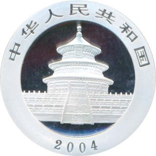 China 2004 - 10 Yuan Panda Silber*