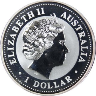 Australien Kookaburra - 2000 1 Oz Silber*