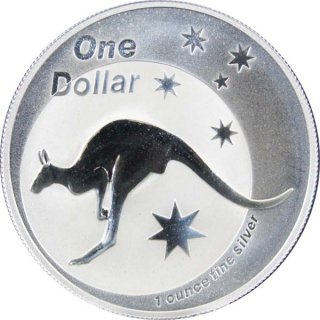 Australien Känguru 2005 - 1 Oz Silber*