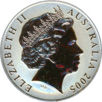 Australien K&auml;nguru 2005 - 1 Oz Silber*