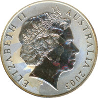 Australien K&auml;nguru 2003 - 1 Oz Silber*