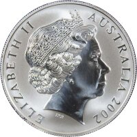 Australien K&auml;nguru 2002 - 1 Oz Silber*