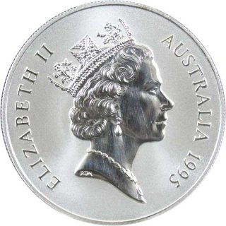 Australien K�nguru 1995 - 1 Oz Silber*