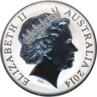 Australien K&auml;nguru 2014 - 1 Oz Silber*