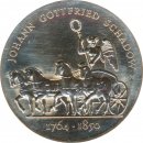 DDR 10 Mark 1989 A Johann Gottfried Schadow Silber*