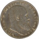 Wrttemberg 5 Mark 1903 F Wilhelm II Silber*