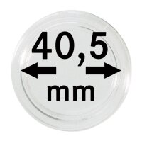M&uuml;nzenkapseln Lindner 40,5 mm 10er Pack
