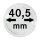 M&uuml;nzenkapseln Lindner 40,5 mm 10er Pack