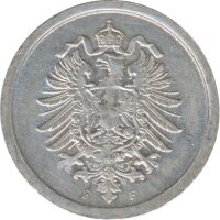 Deutsches Reich 1 Pfennig 1917 F*
