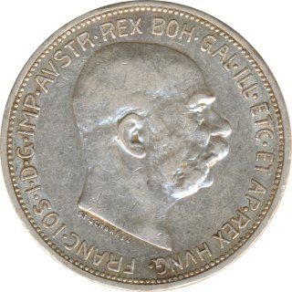 sterreich 2 Kronen 1912 Franz Joseph Silber*