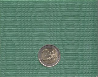 Vatikan 2 Euro 2010 Priesterjahr im Folder*