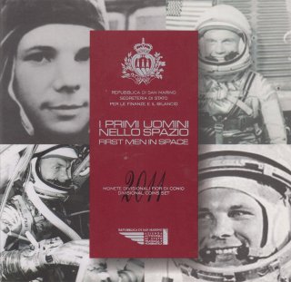 San Marino KMS 2011 stgl. in Folder mit Silber*