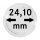 M&uuml;nzenkapseln Lindner &Oslash; 24,1mm - 4,5mm innen