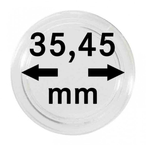 M&uuml;nzenkapseln Lindner &Oslash; 35,45mm - 5,07mm innen