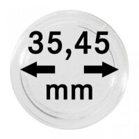 M&uuml;nzenkapseln Lindner &Oslash; 35,45mm - 5,07mm innen