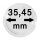 M&uuml;nzenkapseln Lindner &Oslash; 35,45mm - 5,07mm innen