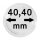 M&uuml;nzenkapseln Lindner &Oslash; 40,4mm - 6,6mm innen