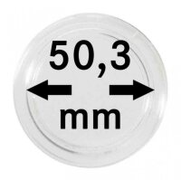 M&uuml;nzenkapseln Lindner &Oslash; 50,3mm - 8,5mm innen
